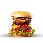 American Double Cheeseburger 